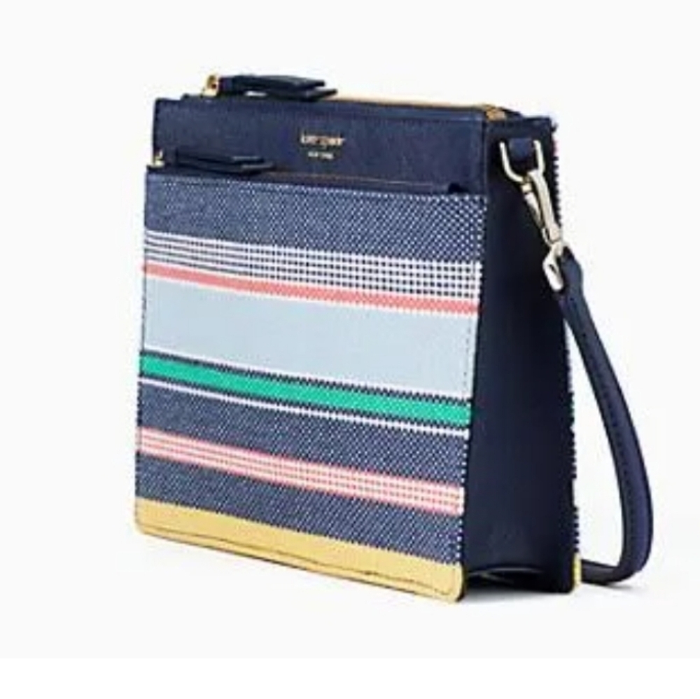 Kate Spade Cameron Boardwalk Stripe Crossbody,NWT - Picture 6 of 6